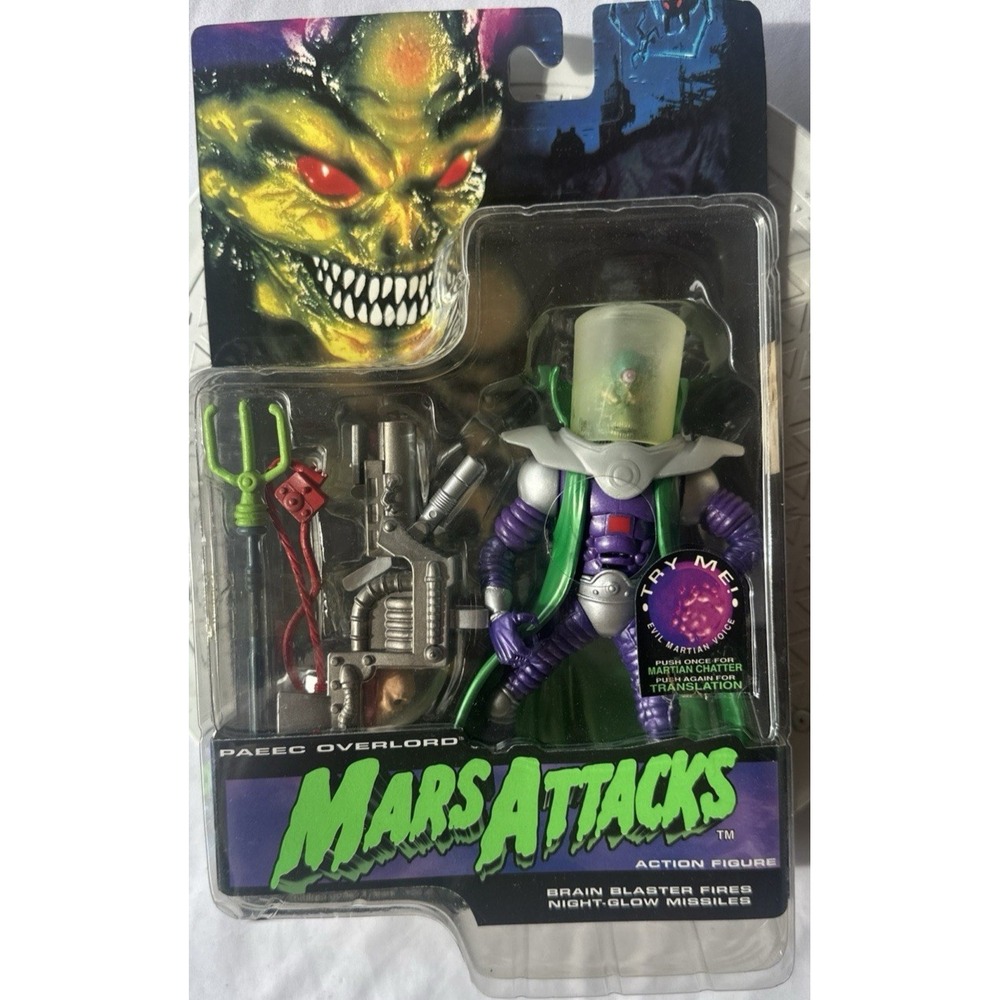 Mars Attacks Supreme Commander Action Figure 1996 Trendmasters NEW (48E)